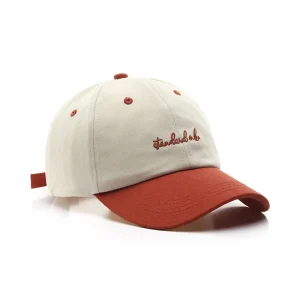 Casquette femme  –  Streetwear - Orange, 56-60CM