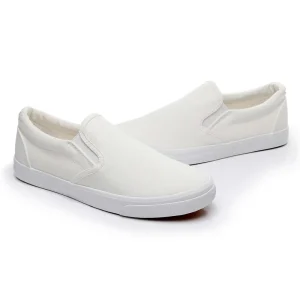 Espadrille homme blanc - en Toile