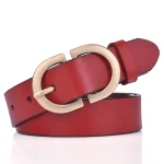 ceinture femme stylée cuir premium