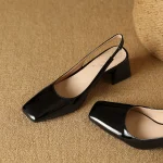 escarpins vintage femme en noir