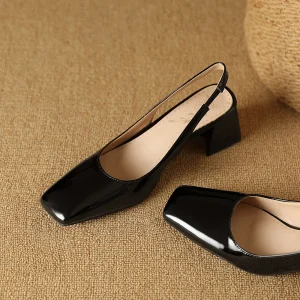 escarpins vintage femme en noir