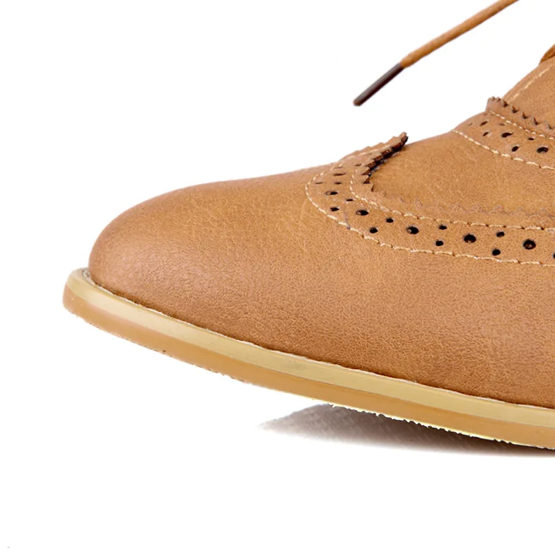Derbies Femme À Lacets - Cuir – Image 14