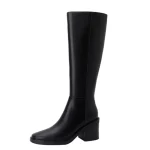 Bottes Hautes Femme - En Cuir