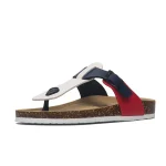 tongs Herringbone femme colorées