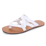 Tongs femme Cuir Léger – Été