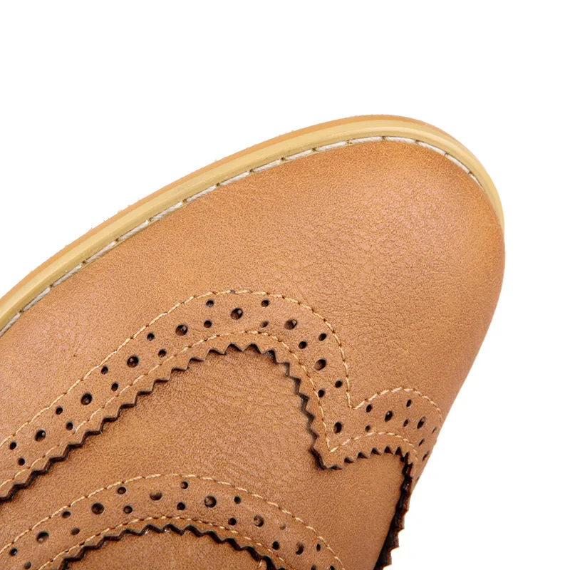Derbies Femme À Lacets - Cuir – Image 16