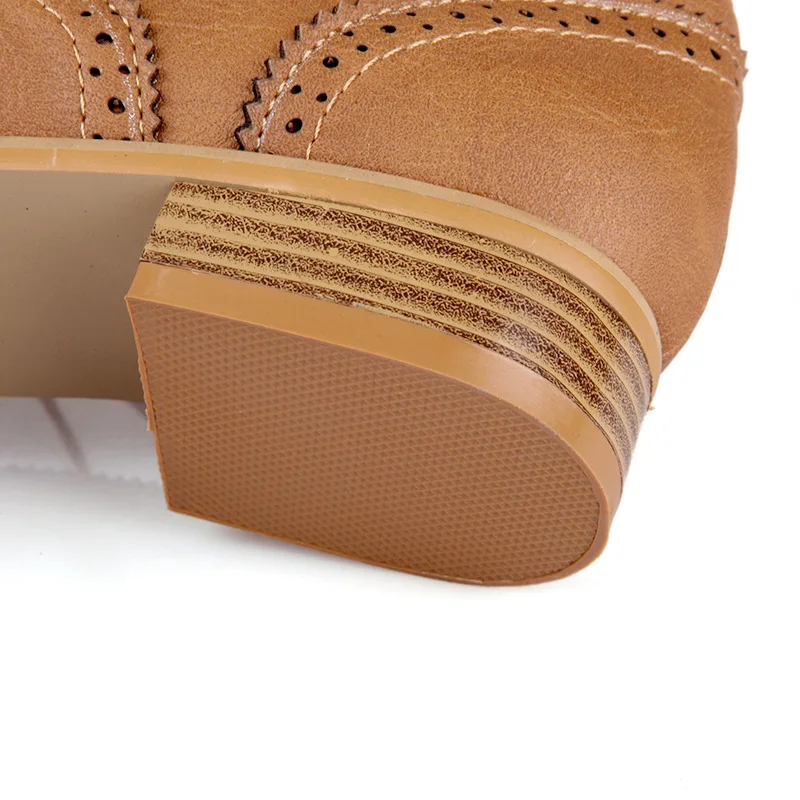 Derbies Femme À Lacets - Cuir – Image 18