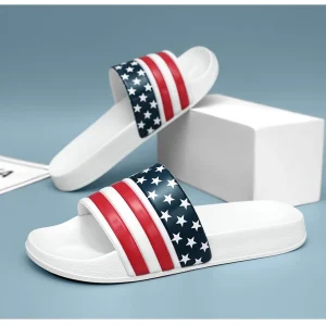 Claquette homme - USA Drapeau