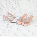 mules à talons pour femmes soirée