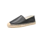 Espadrilles Plates Femme - Cuir