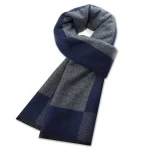 Foulard Homme  à Carreaux - Bleu