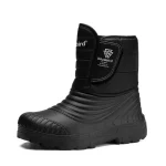 bottes de neige homme noir