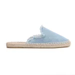 Espadrilles Chaussons femme - Bleu clair
