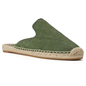 Espadrilles Claquettes femme - Vert