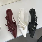 Escarpins femme à talons fins