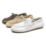 Mocassins à Lacets femme - Cuir