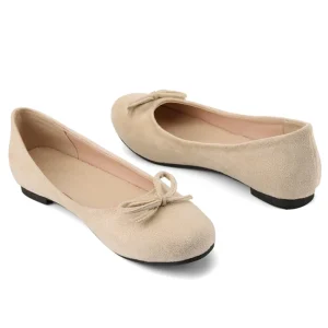 Ballerines femme grandes tailles - Beige kaki
