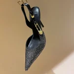 Escarpins luxe femme - Noir