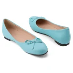 Ballerines femme grandes tailles - Bleu