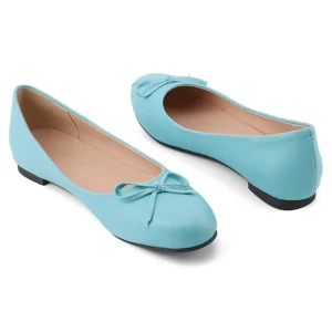 Ballerines femme grandes tailles - Bleu
