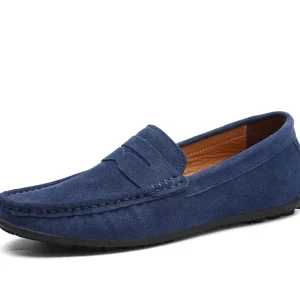 Mocassins homme Cuir - Bleu