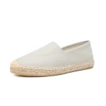 Espadrilles femme Tissu en coton  - Gris