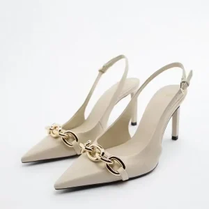 Escarpins femme talons hauts - Blanc
