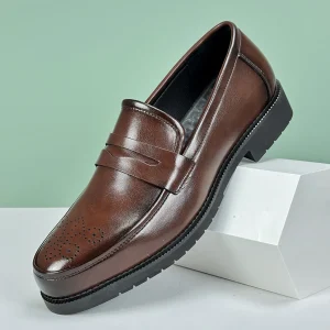 Mocassins homme en Cuir - Marron