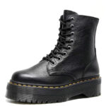 Bottines Femme Cuir À Lacets  | Semelle épaisse