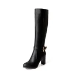 Bottes Talon Haut Femme | Cuir Souple