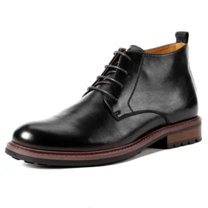 Bottines Homme Cuir Rétro| Haut De Gamme