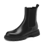 Bottines Femme Cuir Véritable - Talon Carré