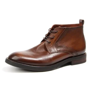 Bottines Cuir Homme à Lacets | Britannique