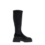 Bottes Femme Cuir Hautes Style Cavalier - 6 cm