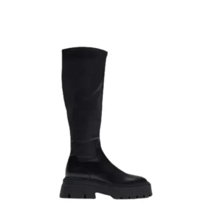 Bottes Femme Cuir Hautes Style Cavalier - 6 cm