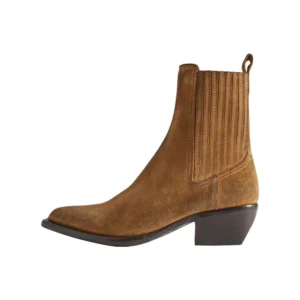 Bottines Chelsea Courtes Femme Daim | À Enfiler