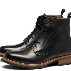 Bottines Homme Britanniques Cuir | Chaudes