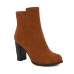 Bottines Femme Daim Talon Haut | Fashion