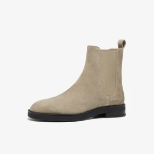 Bottines Chelsea Femme Daim | À  Enfiler