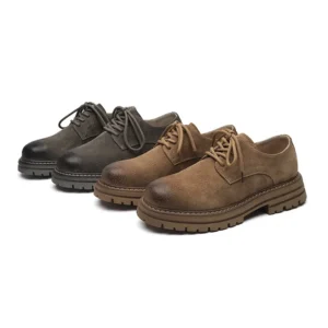 Derbies Cuir Vintage Homme | Décontractées