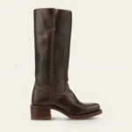 Bottes Genou Femme Cuir | Style Western