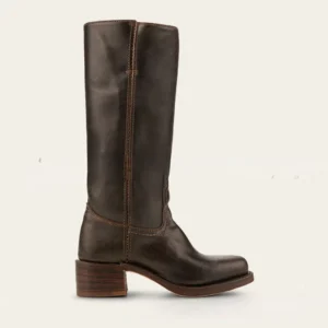 Bottes Genou Femme Cuir | Style Western