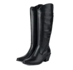 Bottes Genou Cuir Femme | élégante & Confortable